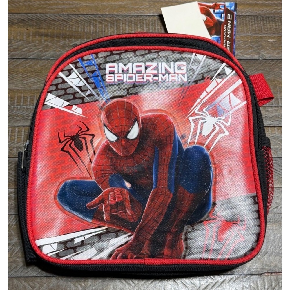Marvel Spider-Man Mini Backpack Kids One Size Red NWT The Amazing Spider-Man 2
